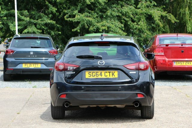 Mazda 3 2.0 Skyactiv-g Se-l Nav Hatchback Manua SG64CTK Black #4