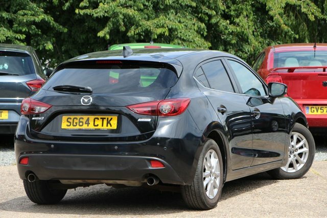 Mazda 3 2.0 Skyactiv-g Se-l Nav Hatchback Manua SG64CTK Black #3