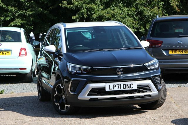 Vauxhall Crossland 1.2 Turbo Ultimate Suv Euro 6 S S Black
