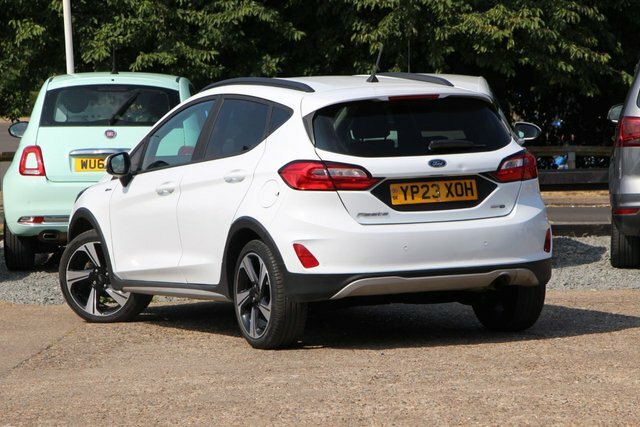 Ford Fiesta 1.0T Ecoboost Mhev Active Edition Hatchback Pe YP23XOH White #3