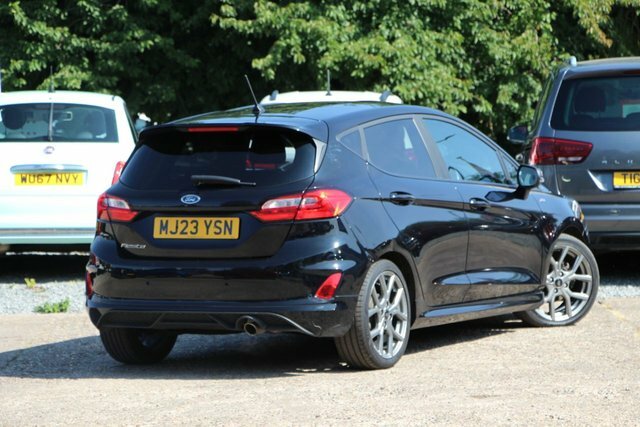 Ford Fiesta 1.0T Ecoboost St-line Hatchback MJ23YSN Black #3