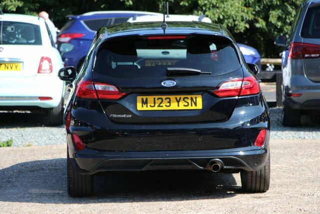Ford Fiesta 1.0T Ecoboost St-line Hatchback MJ23YSN Black #4