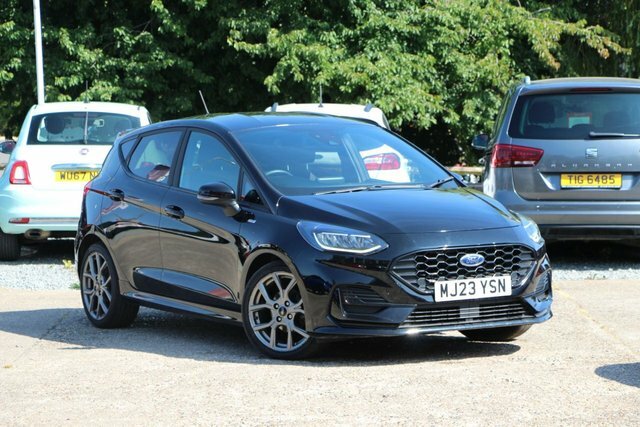 Ford Fiesta 1.0T Ecoboost St-line Hatchback MJ23YSN Black