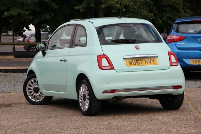 Fiat 500 1.2 Lounge Hatchback Euro 6 S S Green #5