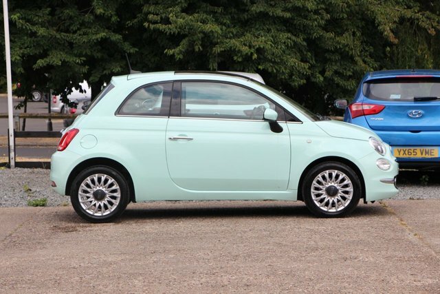 Fiat 500 1.2 Lounge Hatchback Euro 6 S S Green #2