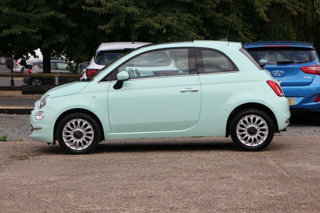 Fiat 500 1.2 Lounge Hatchback Euro 6 S S Green #6