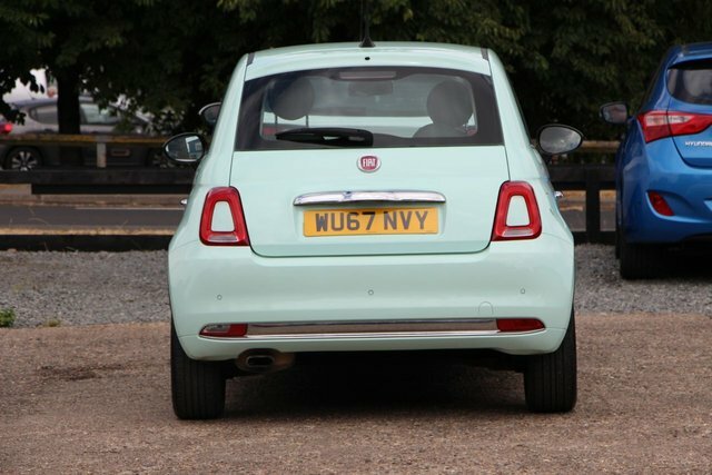 Fiat 500 1.2 Lounge Hatchback Euro 6 S S Green #4