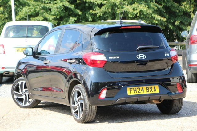 Hyundai I10 1.0 Premium Hatchback Euro 6 S S FH24BXA Black #5