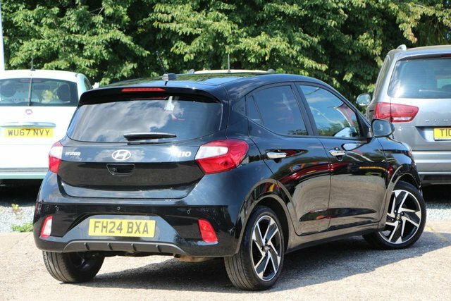 Hyundai I10 1.0 Premium Hatchback Euro 6 S S FH24BXA Black #3