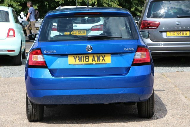 Skoda Fabia 1.0 Tsi Se Hatchback Euro 6 S S Blue #4