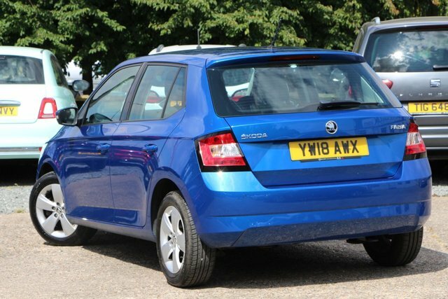 Skoda Fabia 1.0 Tsi Se Hatchback Euro 6 S S Blue #5