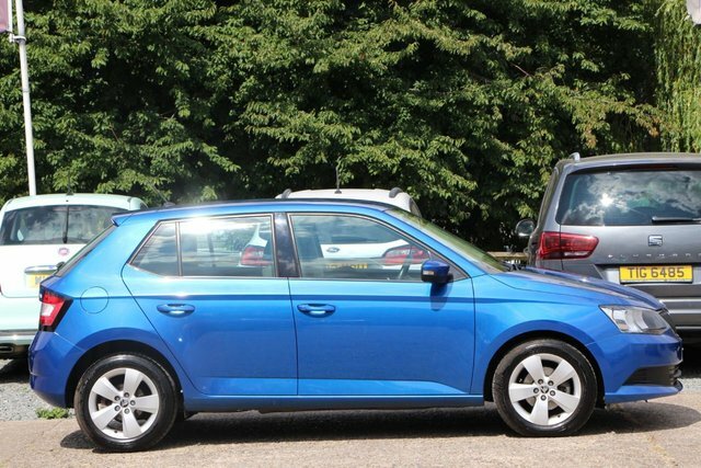 Skoda Fabia 1.0 Tsi Se Hatchback Euro 6 S S Blue #2