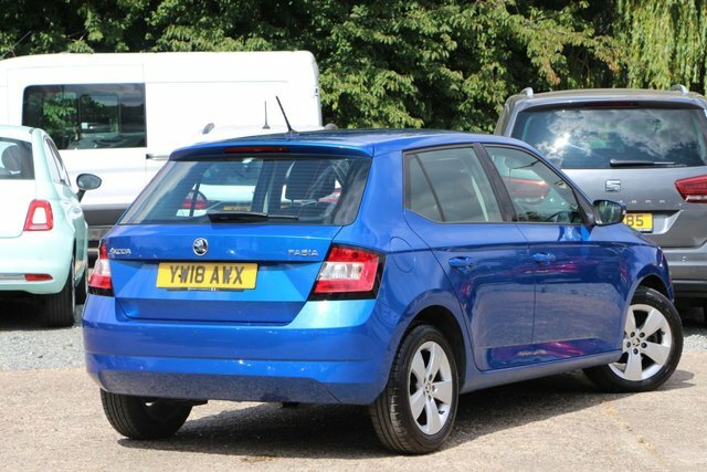 Skoda Fabia 1.0 Tsi Se Hatchback Euro 6 S S Blue #3