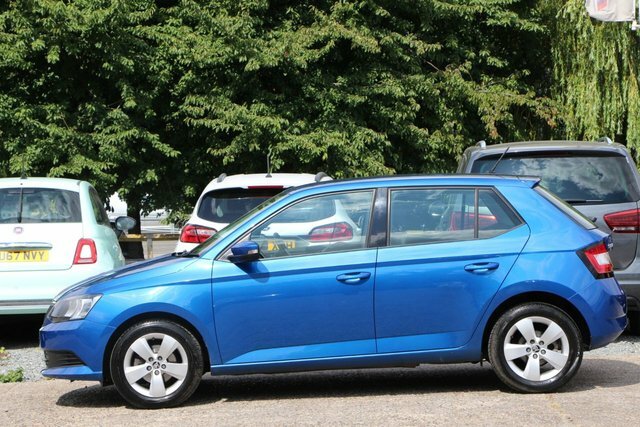 Skoda Fabia 1.0 Tsi Se Hatchback Euro 6 S S Blue #6