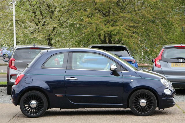 Fiat 500 1.2 Riva Hatchback Euro 6 S S Blue #2