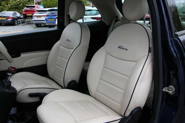 Fiat 500 1.2 Riva Hatchback Euro 6 S S Blue #3