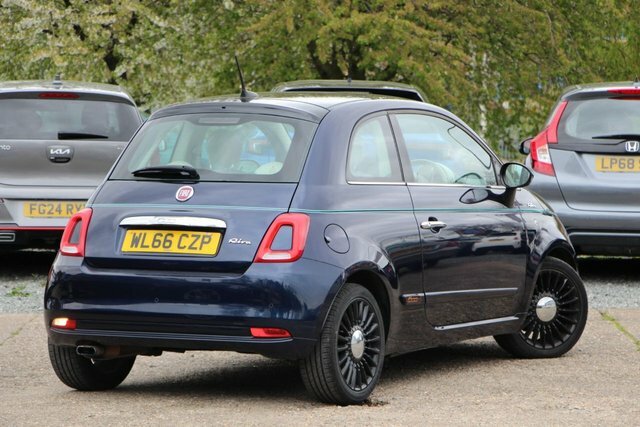 Fiat 500 1.2 Riva Hatchback Euro 6 S S Blue #4