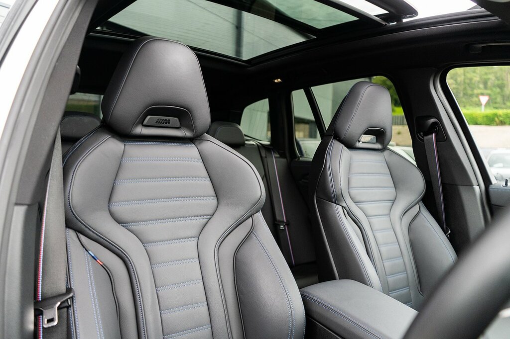 BMW X3 M40d Mht White #3