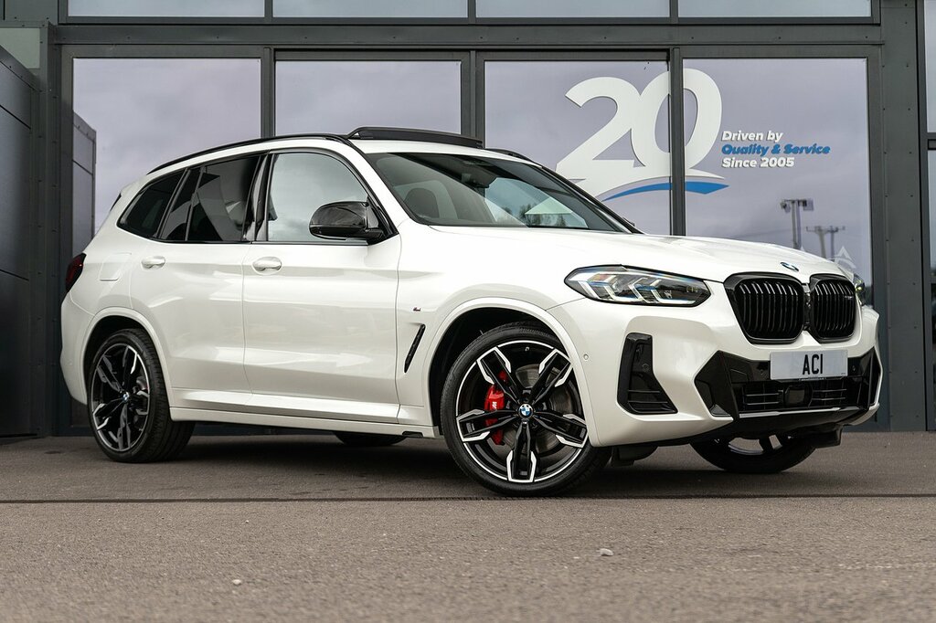 BMW X3 M40d Mht White