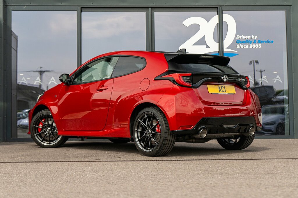 Toyota Yaris T Gr Circuit OE72DZJ Red #2