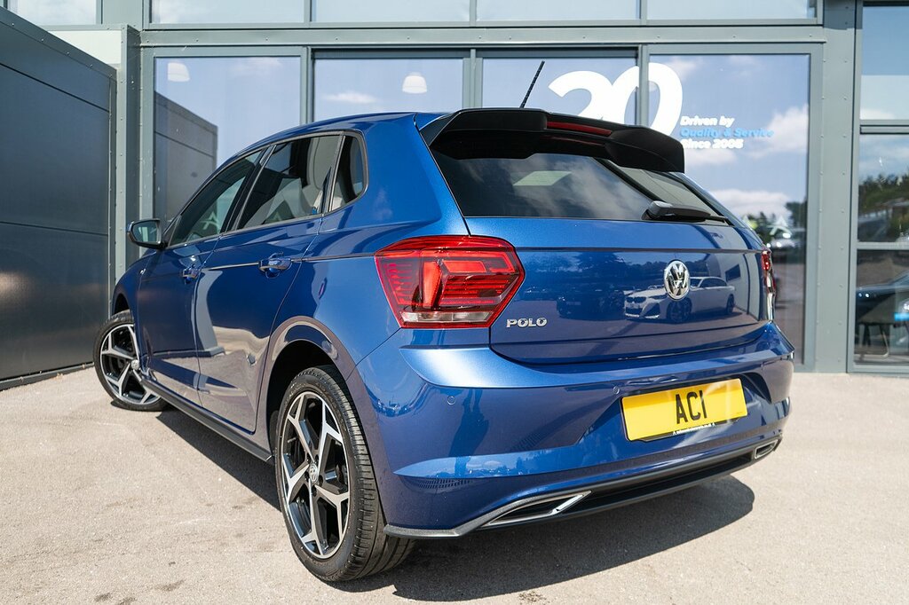 Volkswagen Polo Tsi R-line CP69JVU Blue #5