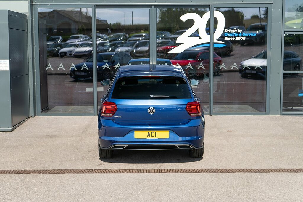 Volkswagen Polo Tsi R-line CP69JVU Blue #6