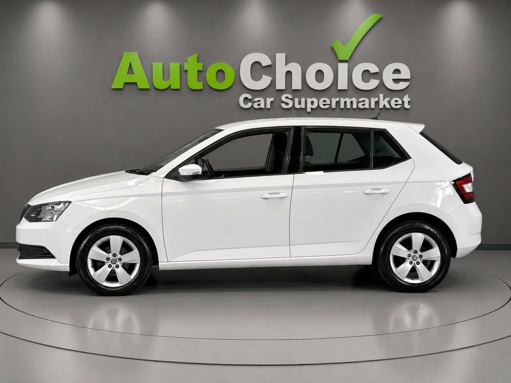 Skoda Fabia Hatchback FL18MDX White #3