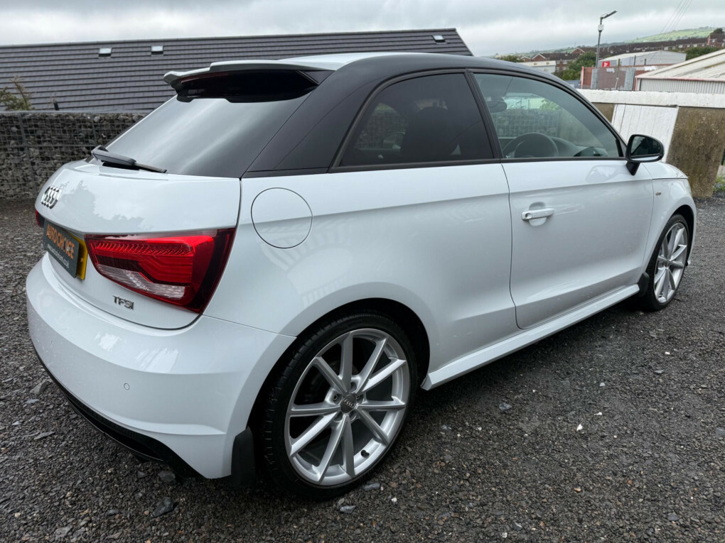 Audi A1 1.4 Tfsi Black Edition Euro 6 Ss Nav GSZ1044 White #5