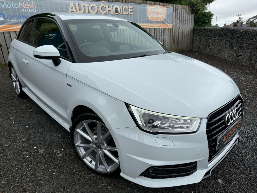 Audi A1 1.4 Tfsi Black Edition Euro 6 Ss Nav White