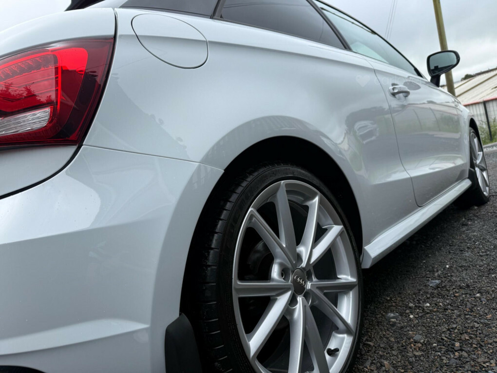 Audi A1 1.4 Tfsi Black Edition Euro 6 Ss Nav GSZ1044 White #6