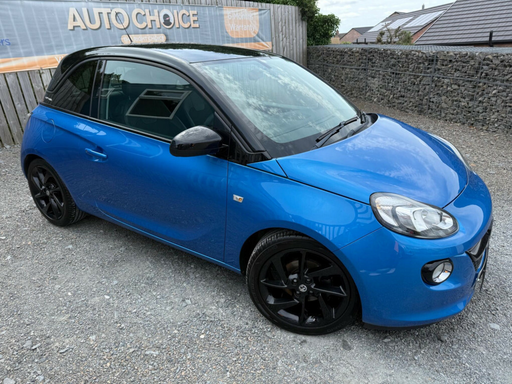 Vauxhall Adam 1.2I Ecoflex Energised Euro 6 Ss BV18RGY Blue #2