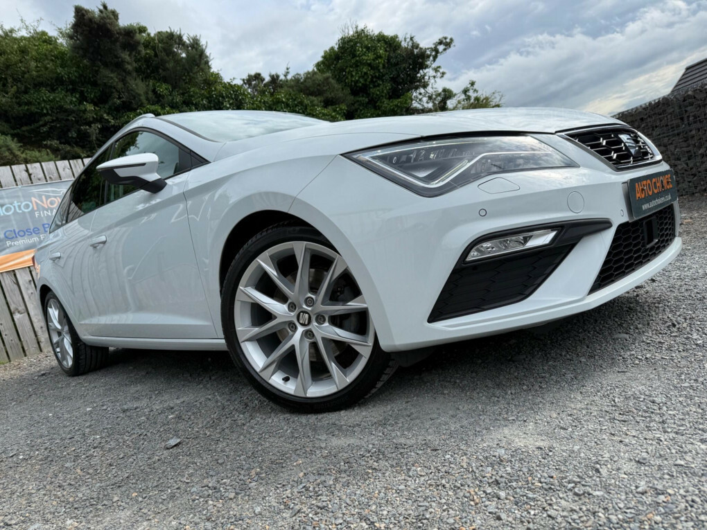 Seat Leon 2.0 Tsi Fr Sport St Dsg Euro 6 Ss NGZ6156 White #3