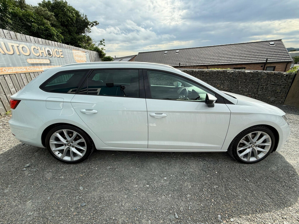 Seat Leon 2.0 Tsi Fr Sport St Dsg Euro 6 Ss NGZ6156 White #4