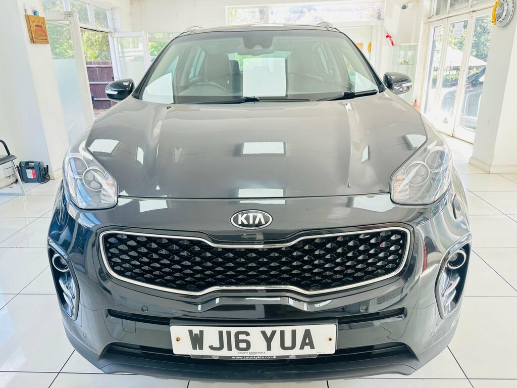 Kia Sportage 2.0 Crdi Kx-4 Awd Euro 6 Black #2