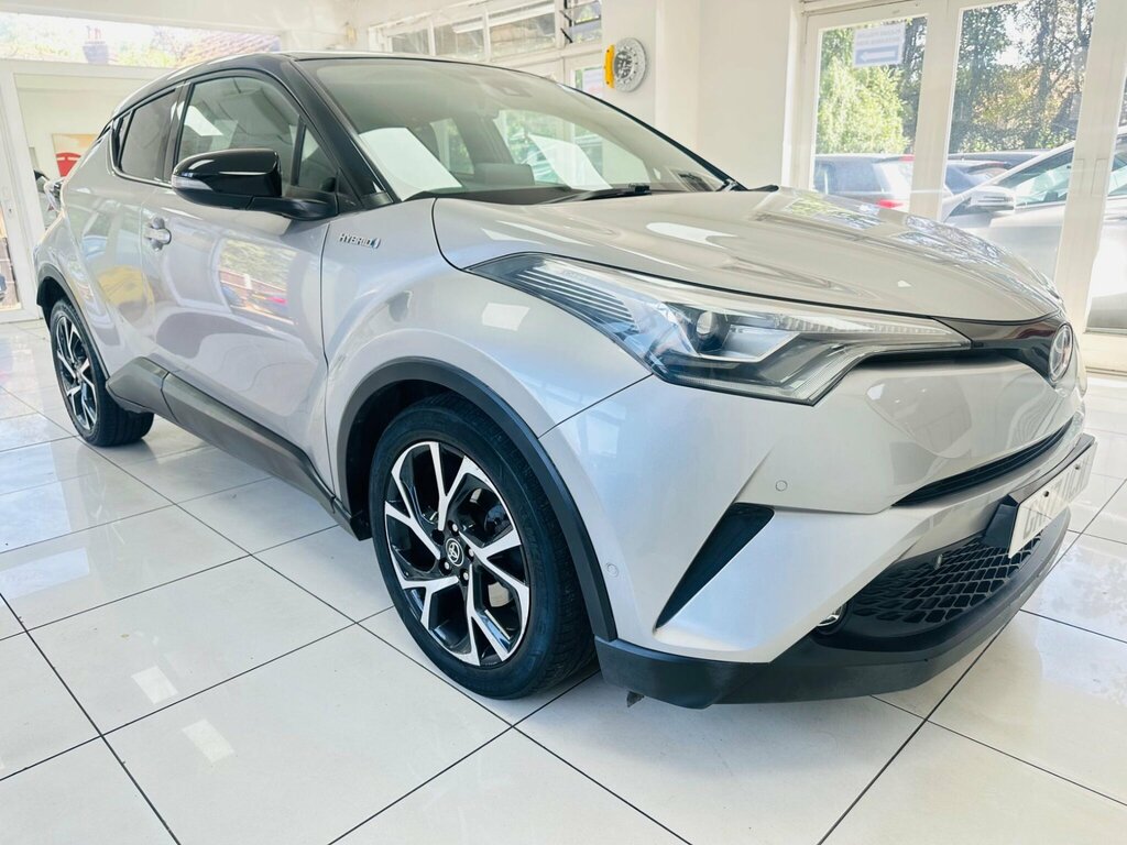 Toyota C-Hr 1.8 Vvt-h Dynamic Cvt Euro 6 Ss Silver