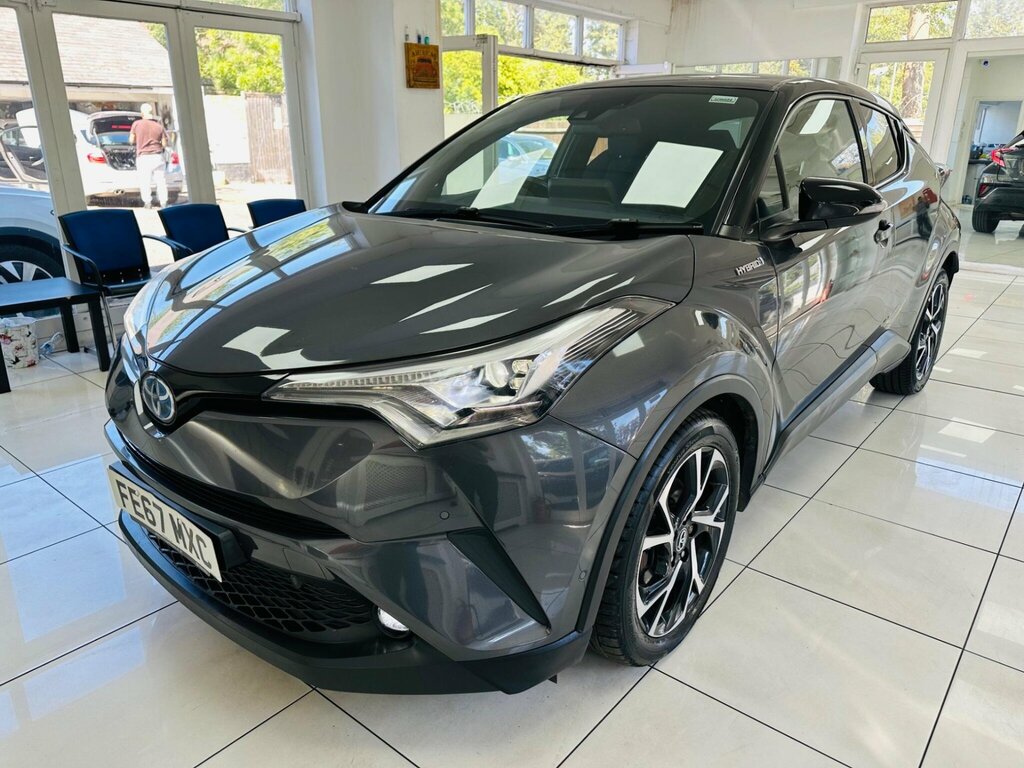 Toyota C-Hr 1.8 Vvt-h Dynamic Cvt Euro 6 Ss Grey #3