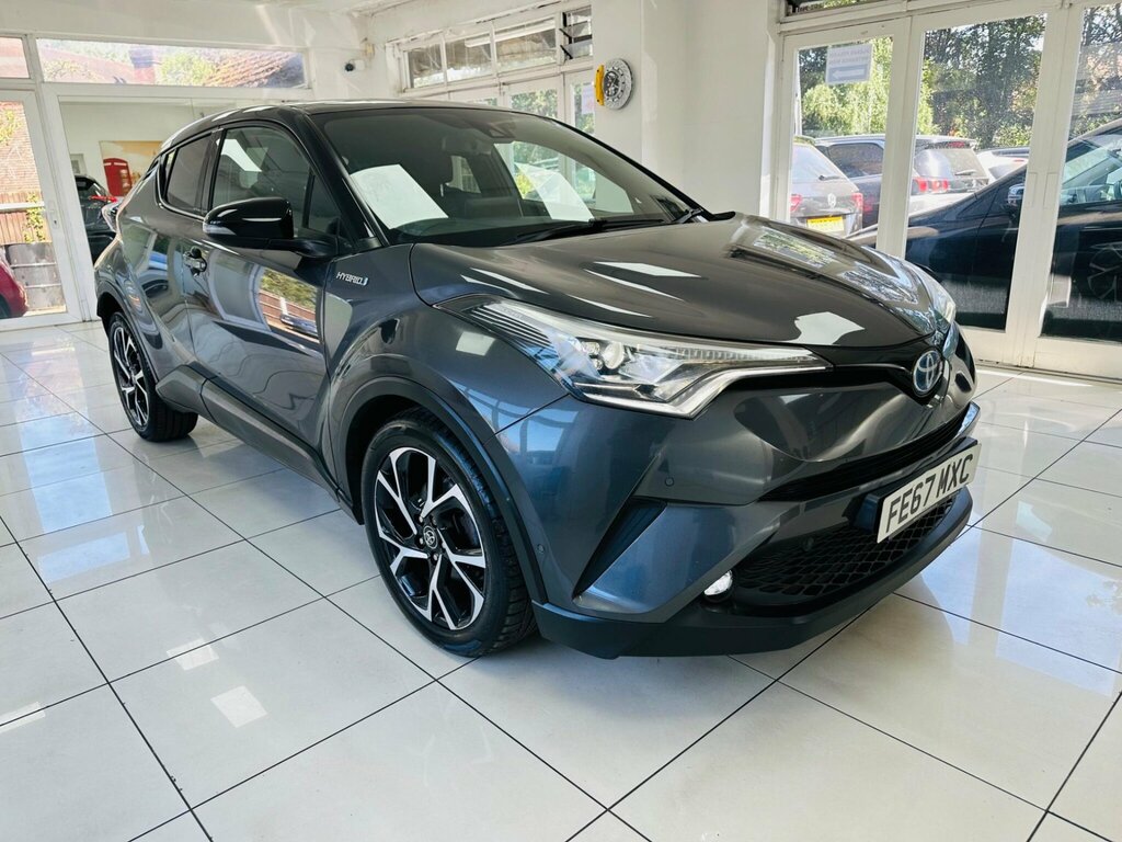 Toyota C-Hr 1.8 Vvt-h Dynamic Cvt Euro 6 Ss Grey
