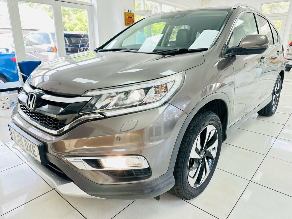 Honda Cr-V 1.6 I-dtec Ex 4Wd Euro 6 Brown #5