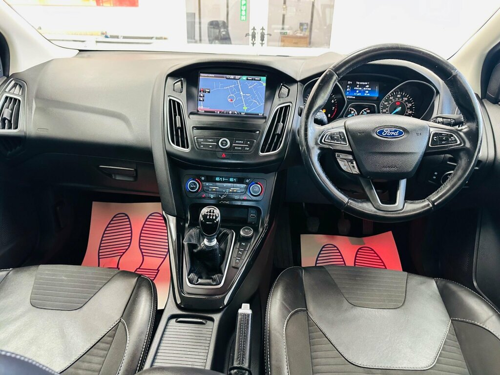 Ford Focus 1.0T Ecoboost Titanium X Euro 6 Ss Blue #3