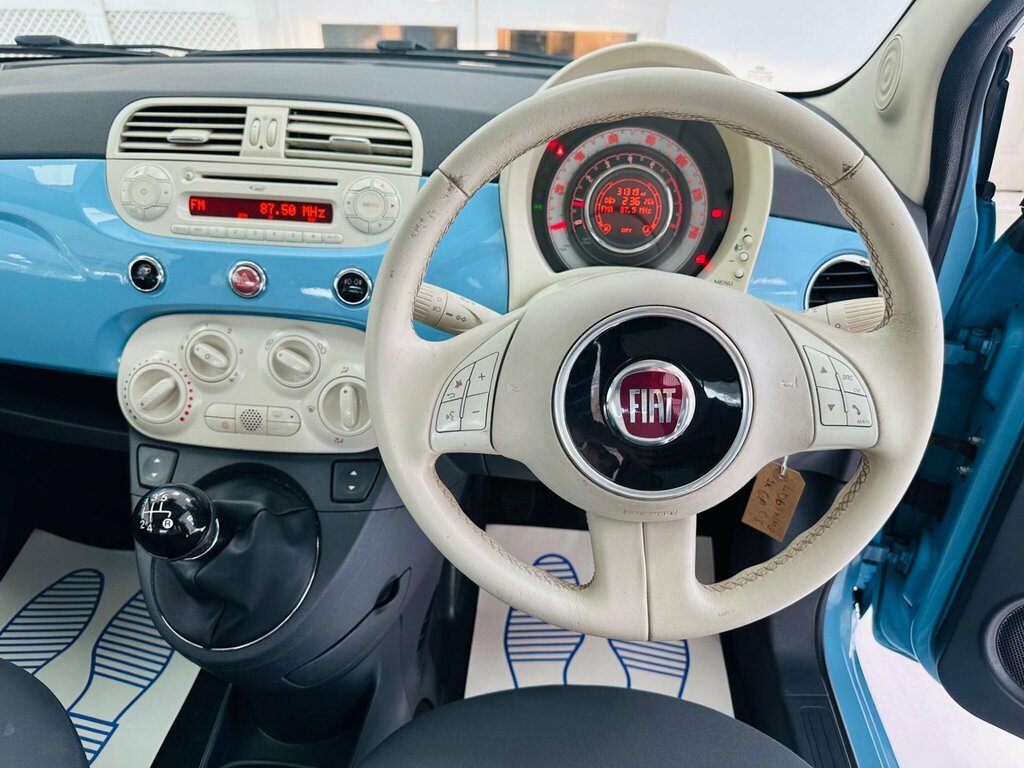 Fiat 500 1.2 Lounge Euro 6 Ss Blue #6