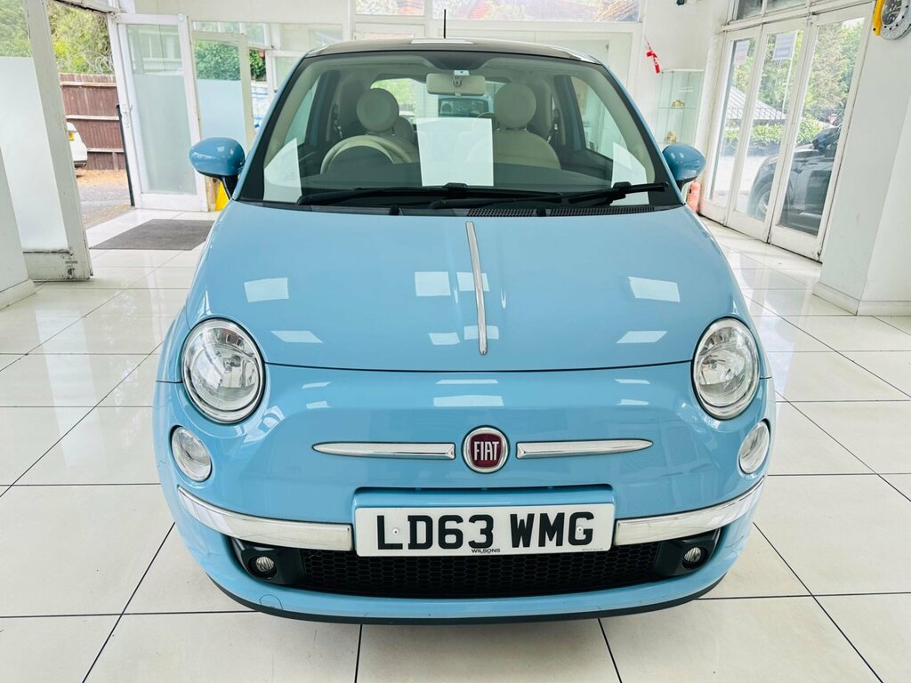 Fiat 500 1.2 Lounge Euro 6 Ss Blue #2
