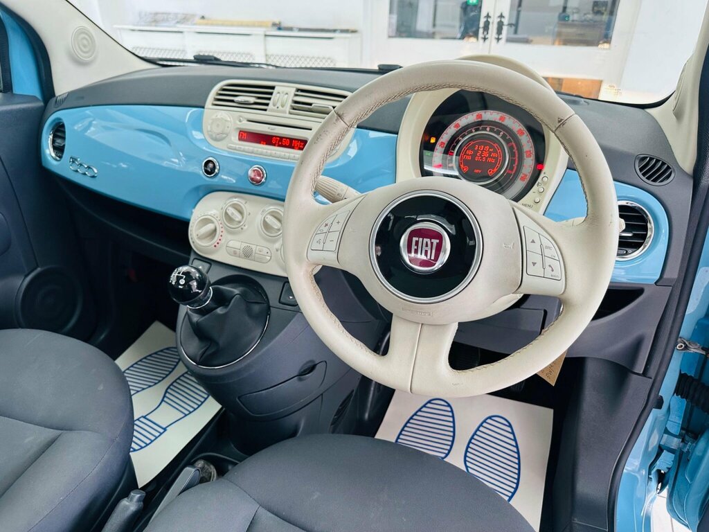 Fiat 500 1.2 Lounge 69 Bhp White #15