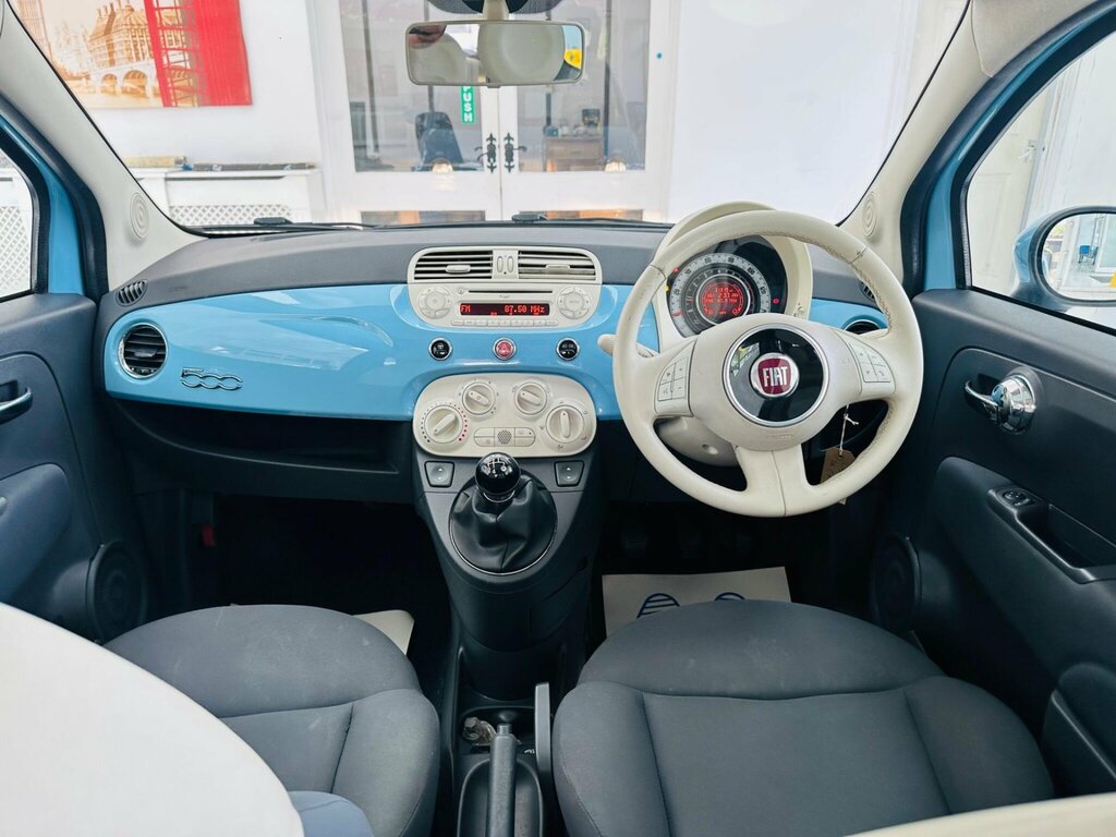 Fiat 500 1.2 Lounge Euro 6 Ss Blue #3