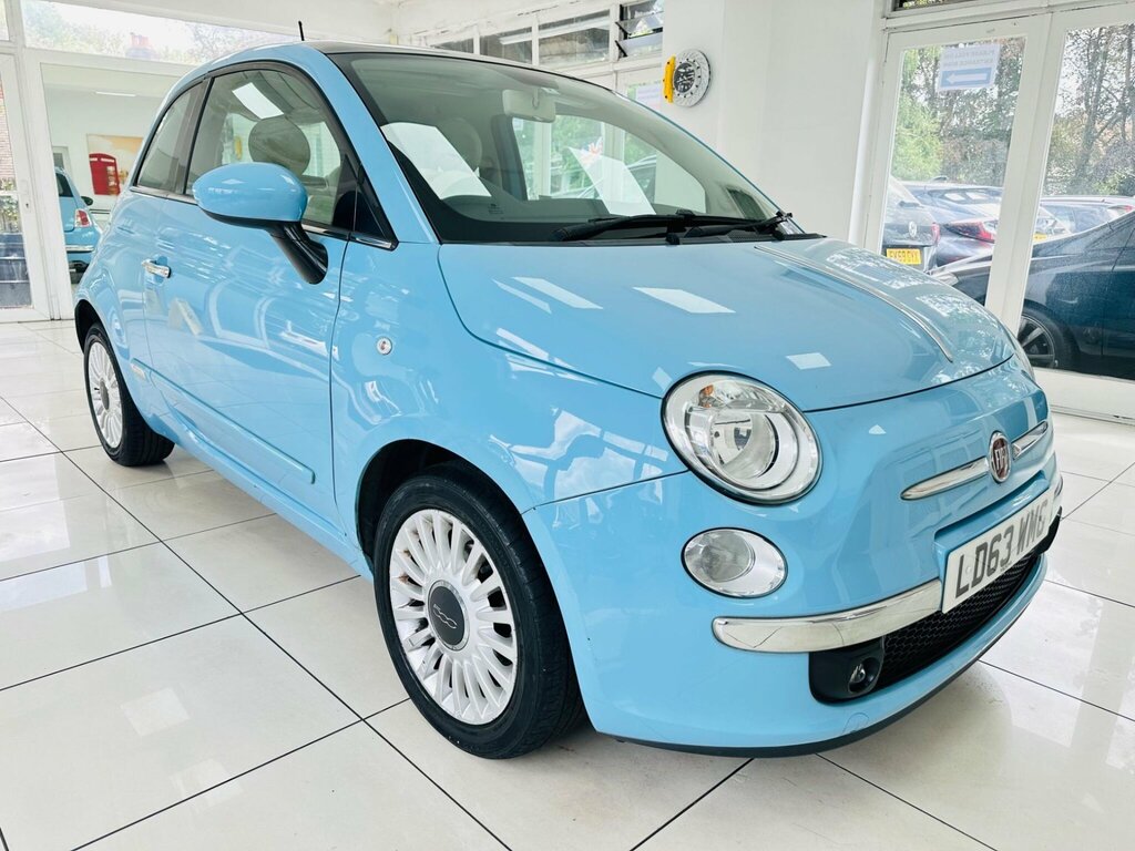 Fiat 500 1.2 Lounge Euro 6 Ss Blue