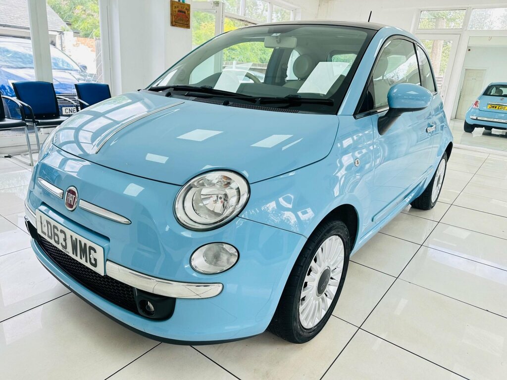 Fiat 500 1.2 Lounge Euro 6 Ss Blue #5
