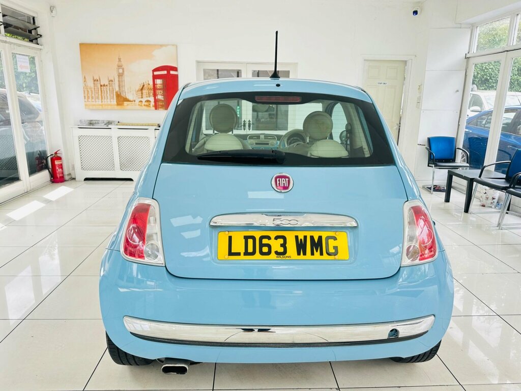 Fiat 500 1.2 Lounge 69 Bhp White #7