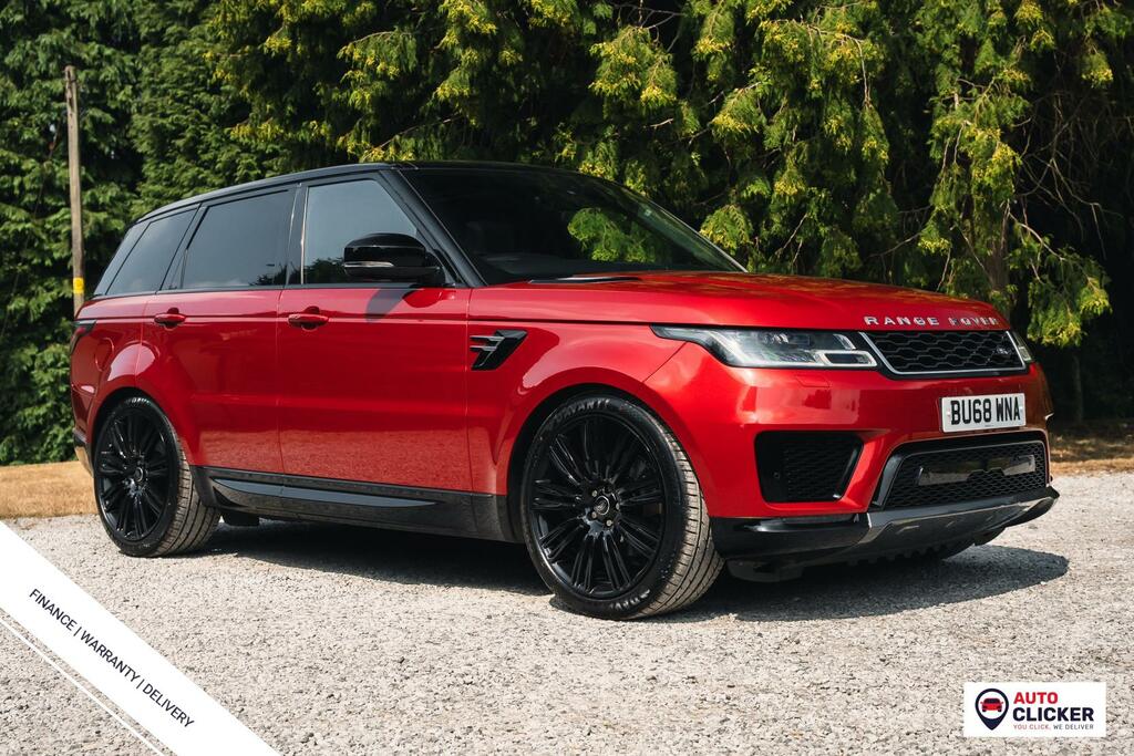 Land Rover Range Rover Sport 3.0 Sd V6 Hse Suv 4Wd Euro 6 S S Red
