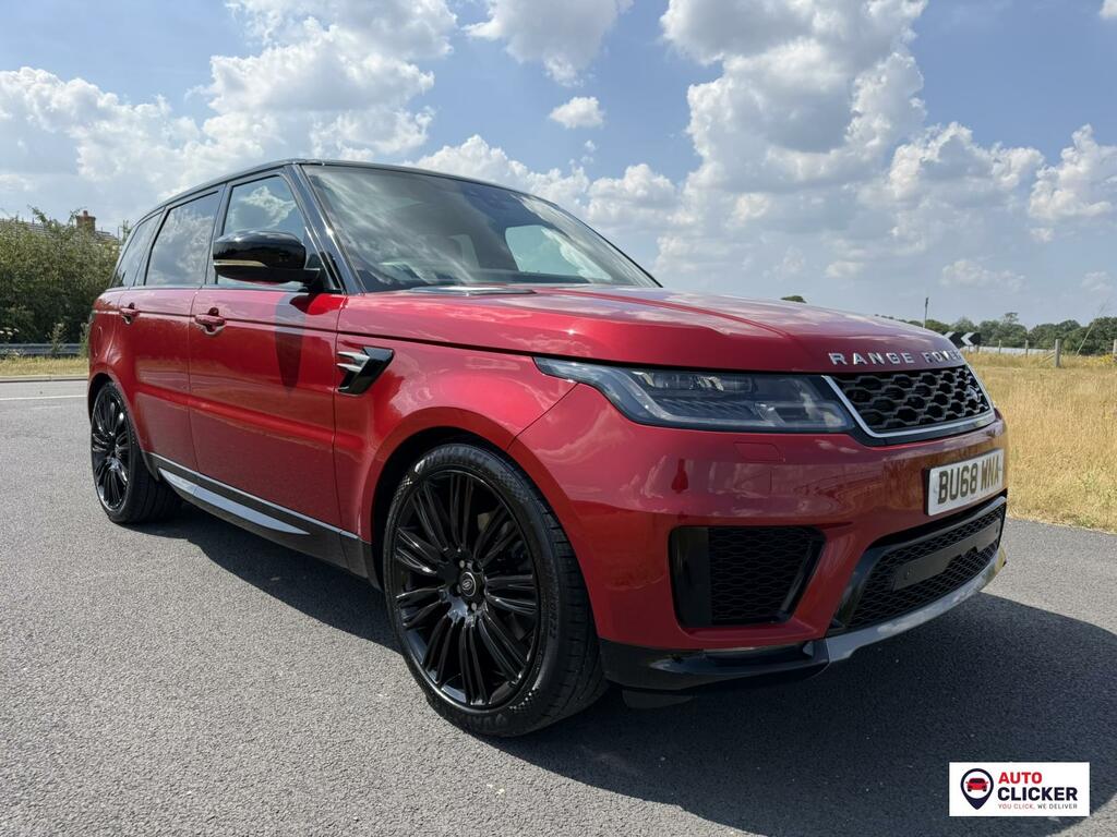 Land Rover Range Rover Sport Hse Red #3