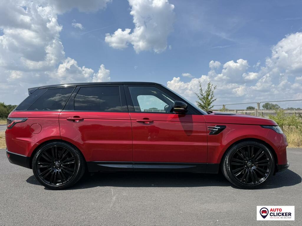 Land Rover Range Rover Sport Hse Red #4
