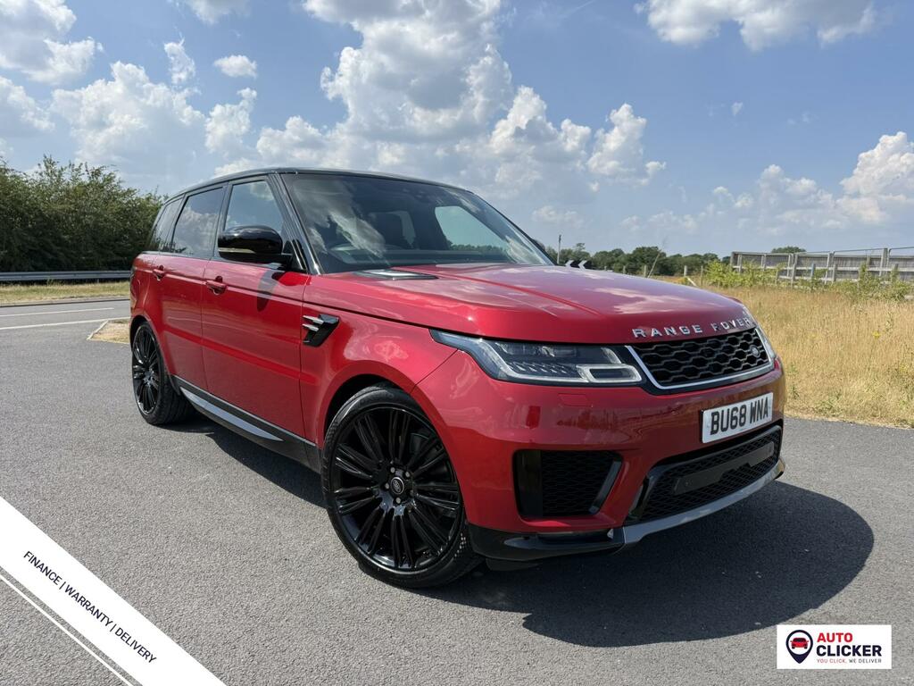 Land Rover Range Rover Sport Hse Red
